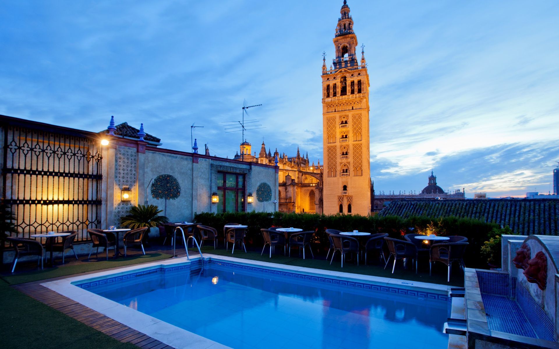 Hotel Doña María Sevilha Exterior foto